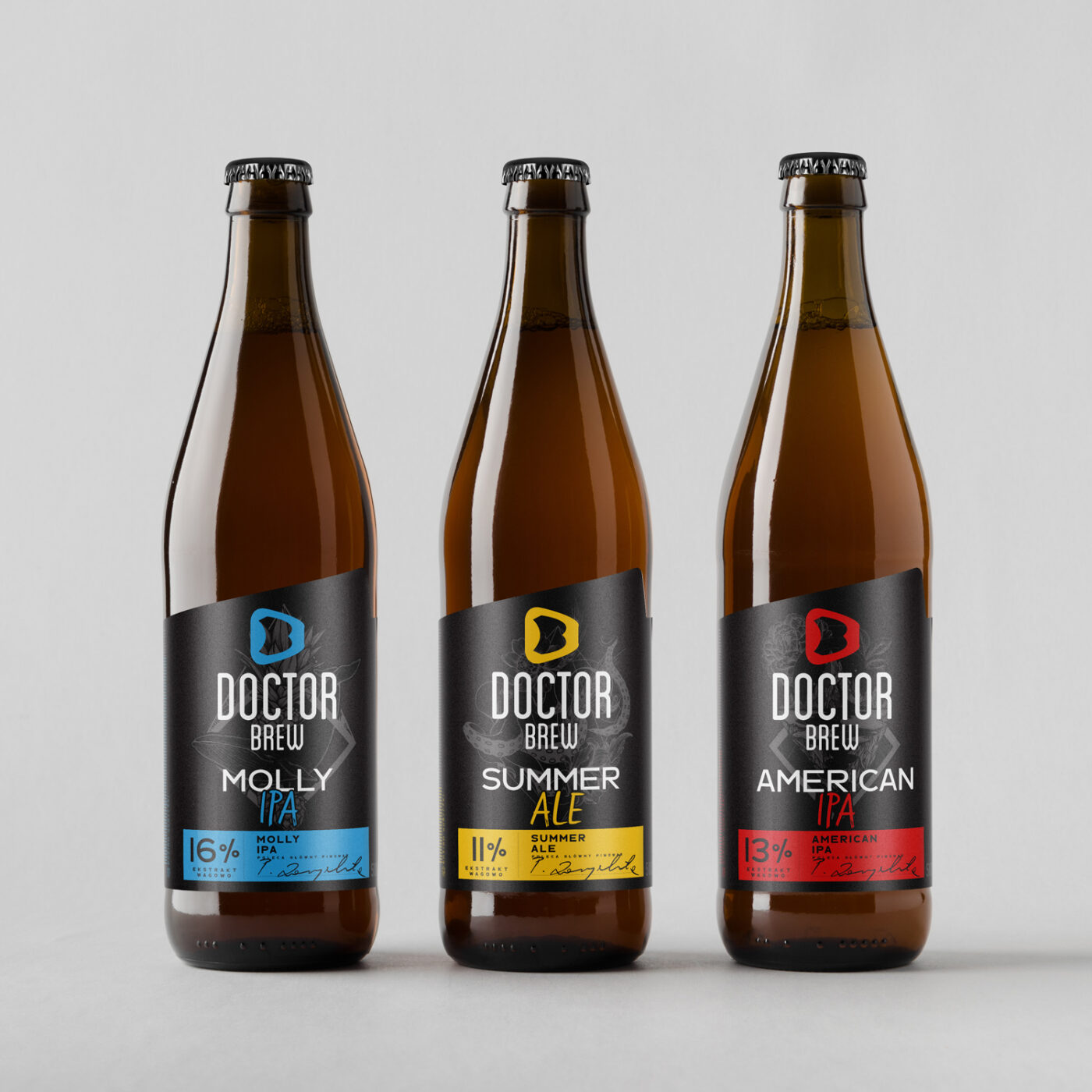 Projekt Craft beers label design
